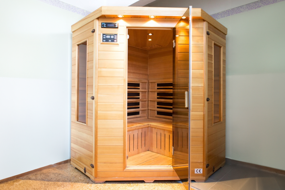 Infrasauna pro regeneraci a relaxaci ve sportovní hale Davle